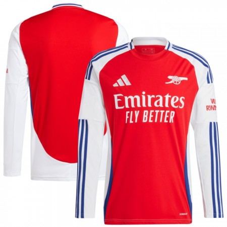 Arsenal Matchtröjor Hemma Fotbollströja 2024-25 Långärmad